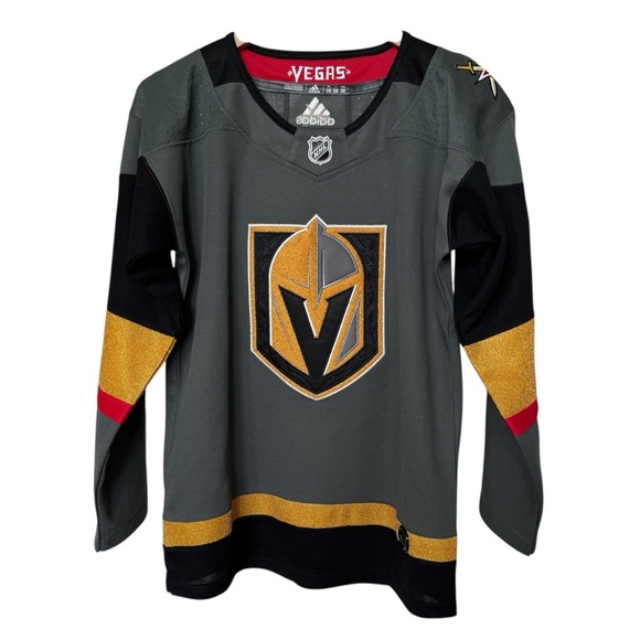 Vegas Golden Knights Adidas Hockey Jersey Marchessault #81 Size S/M Gray NHL - Picture 1 of 12